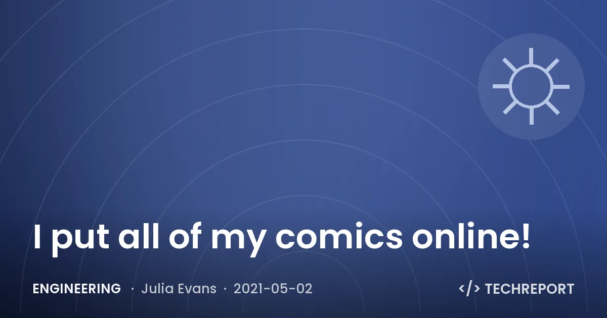 I put all of my comics online!
