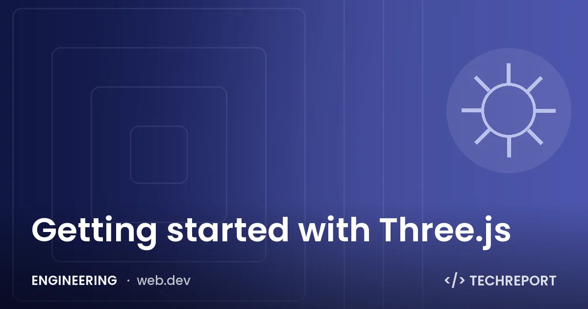 Getting started with Three.js