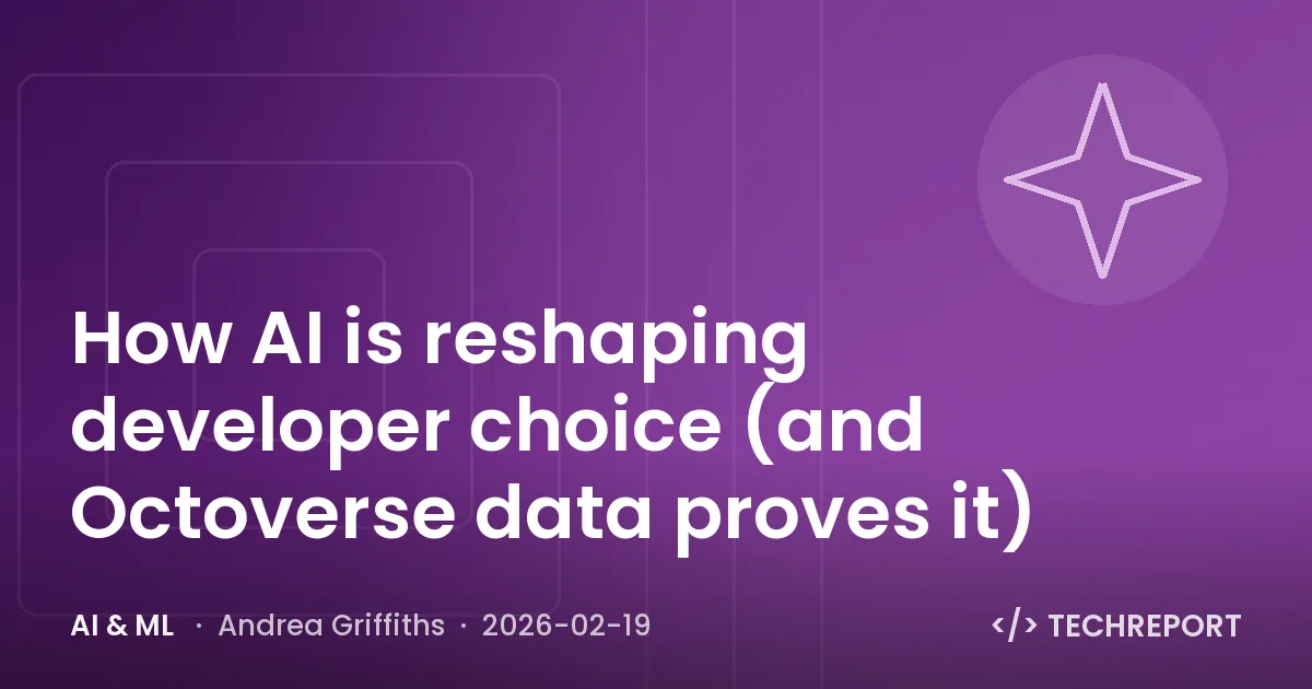 AI & ML — How AI is reshaping developer choice (and Octoverse data proves it)
