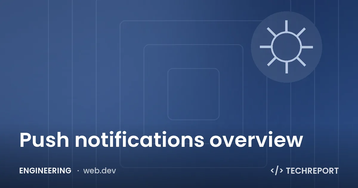 Push notifications overview