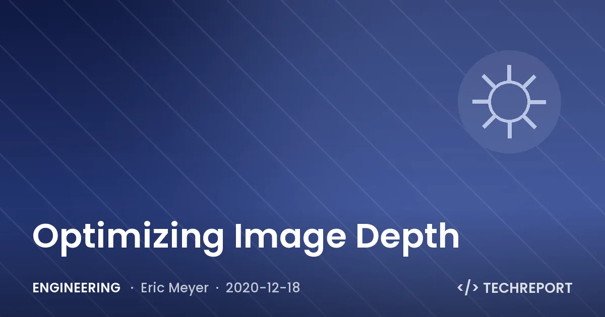 Optimizing Image Depth
