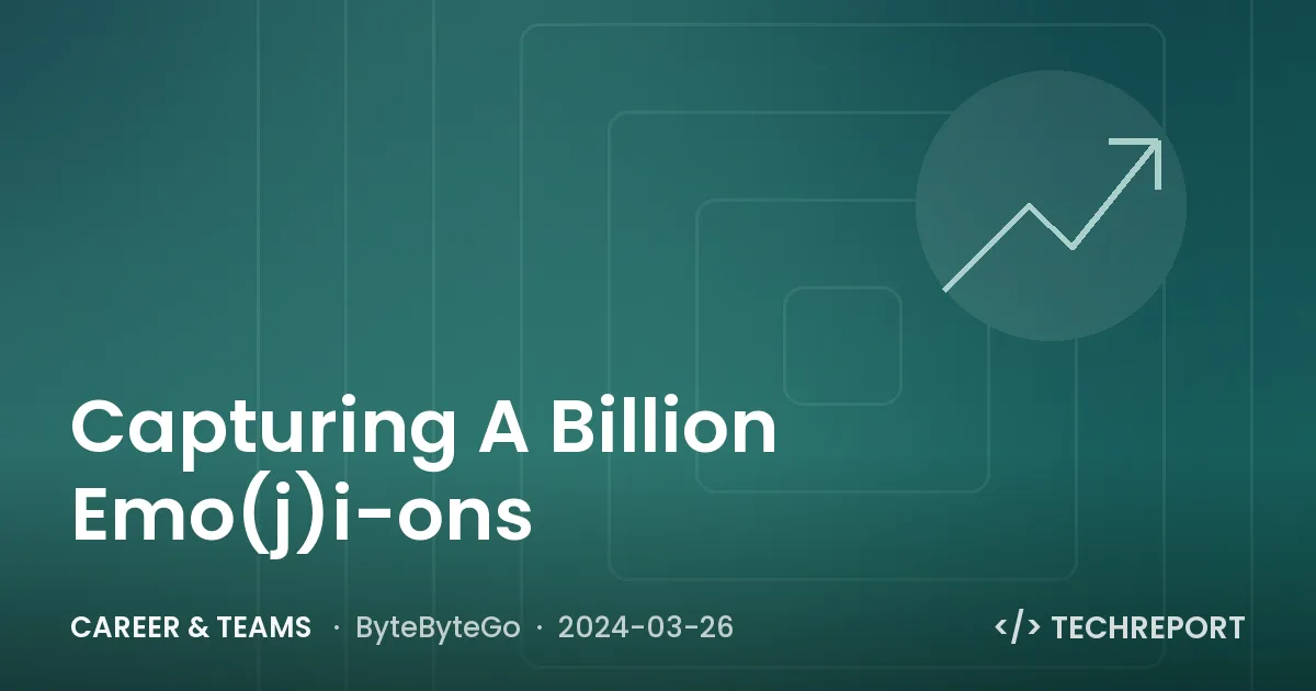 Career & Teams — Capturing A Billion Emo(j)i-ons