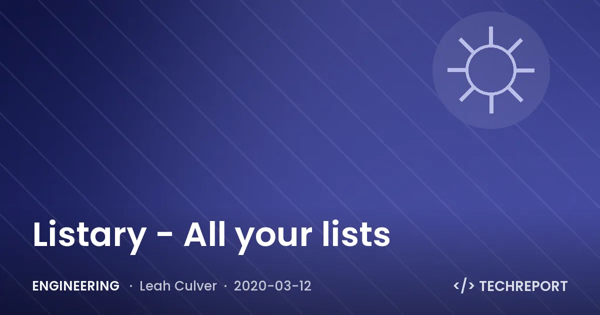 Listary - All your lists