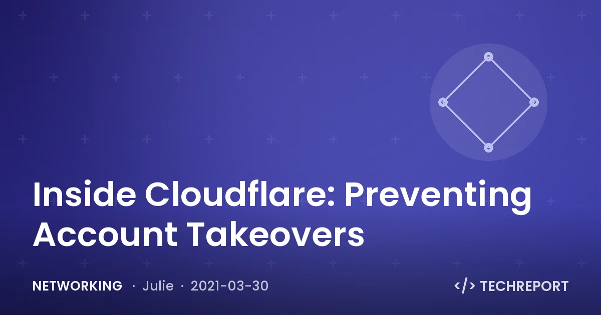 Networking — Inside Cloudflare: Preventing Account Takeovers