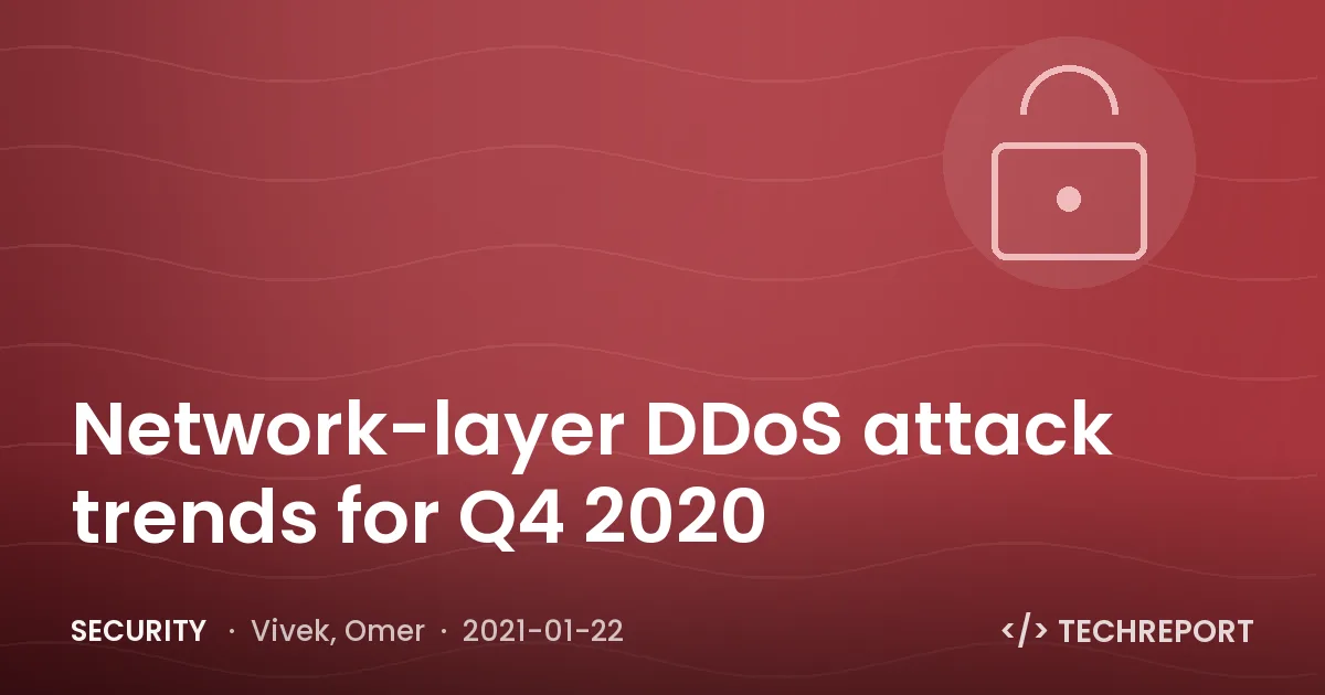 Network-layer DDoS attack trends for Q4 2020