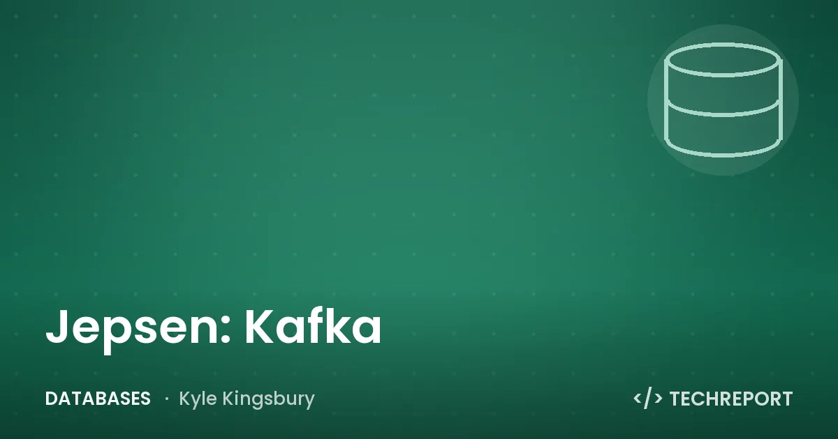 Jepsen: Kafka