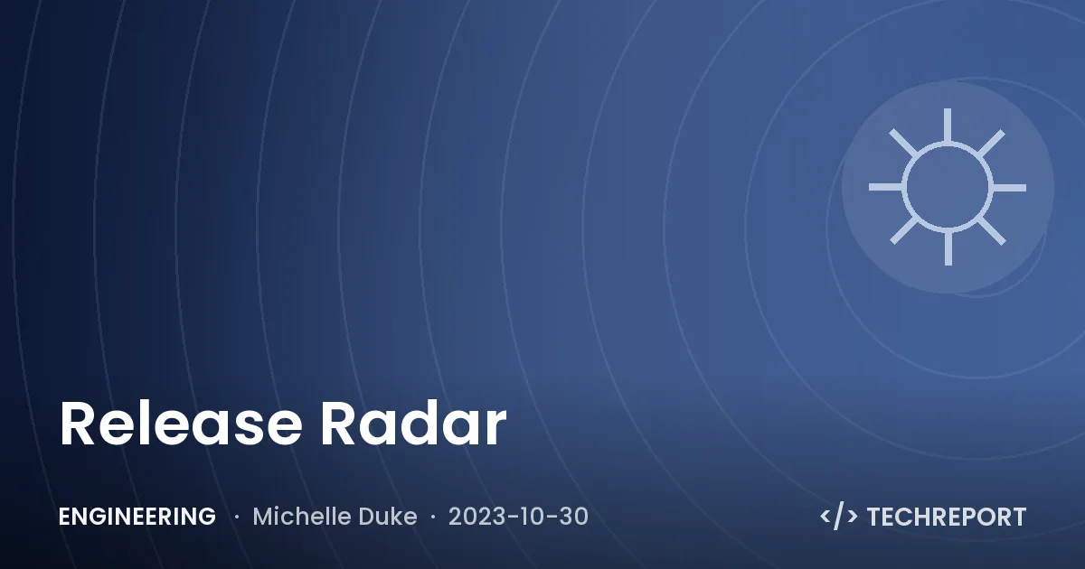 Release Radar