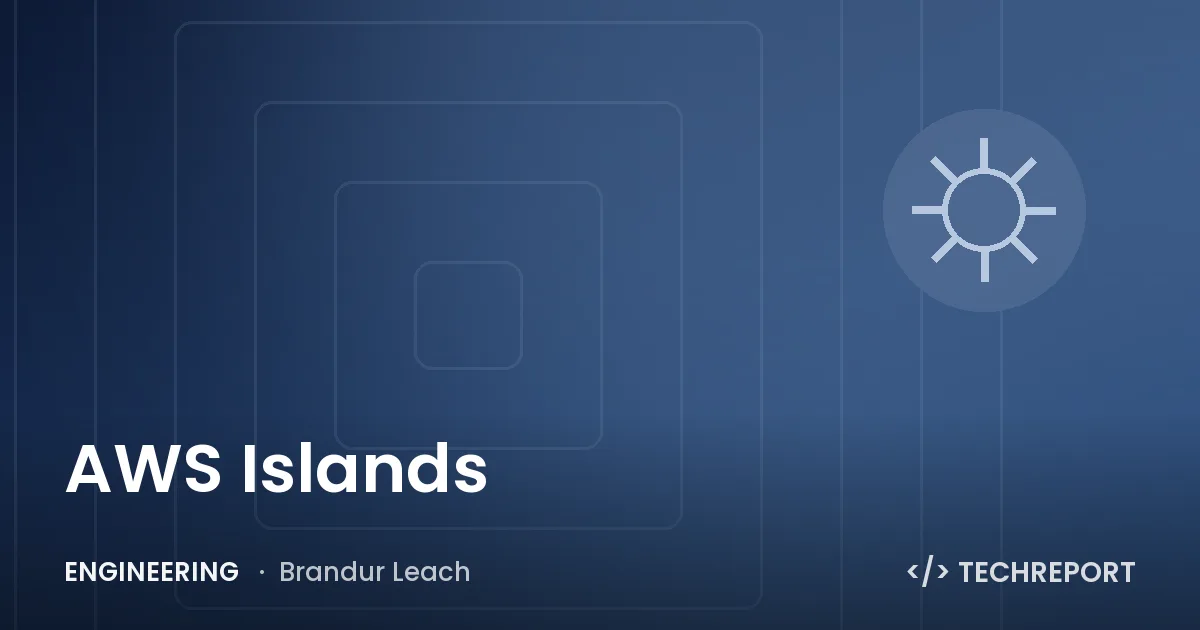 Engineering — AWS Islands