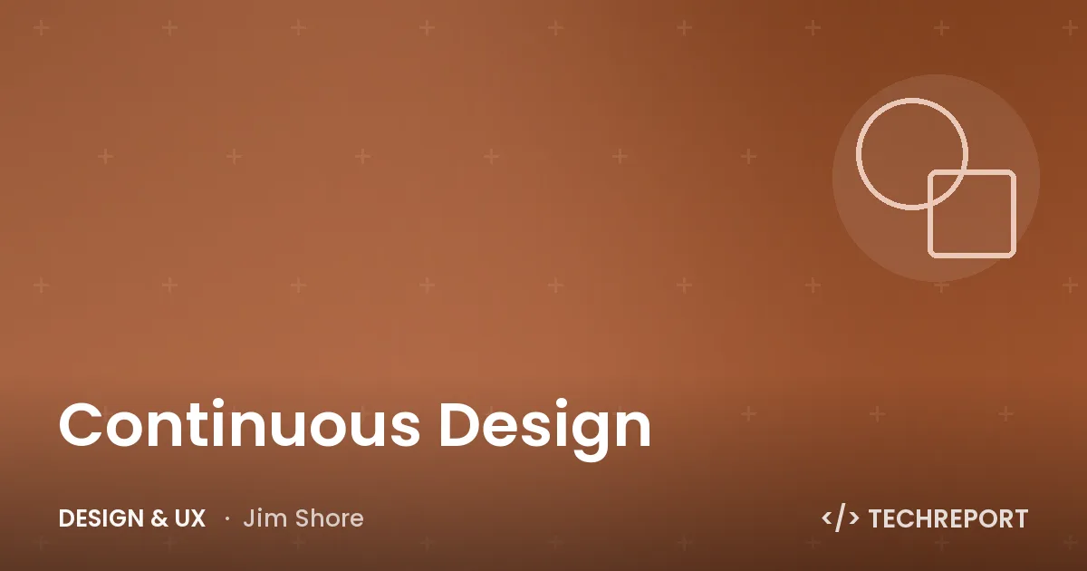 Continuous Design