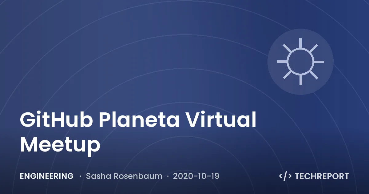 GitHub Planeta Virtual Meetup
