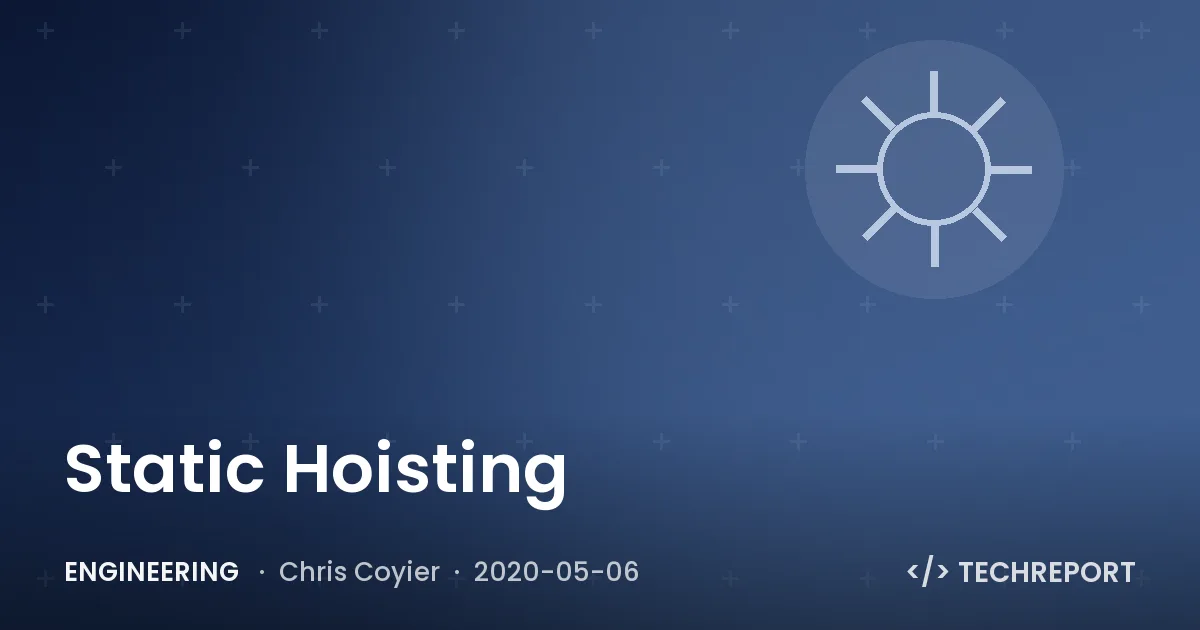 Static Hoisting