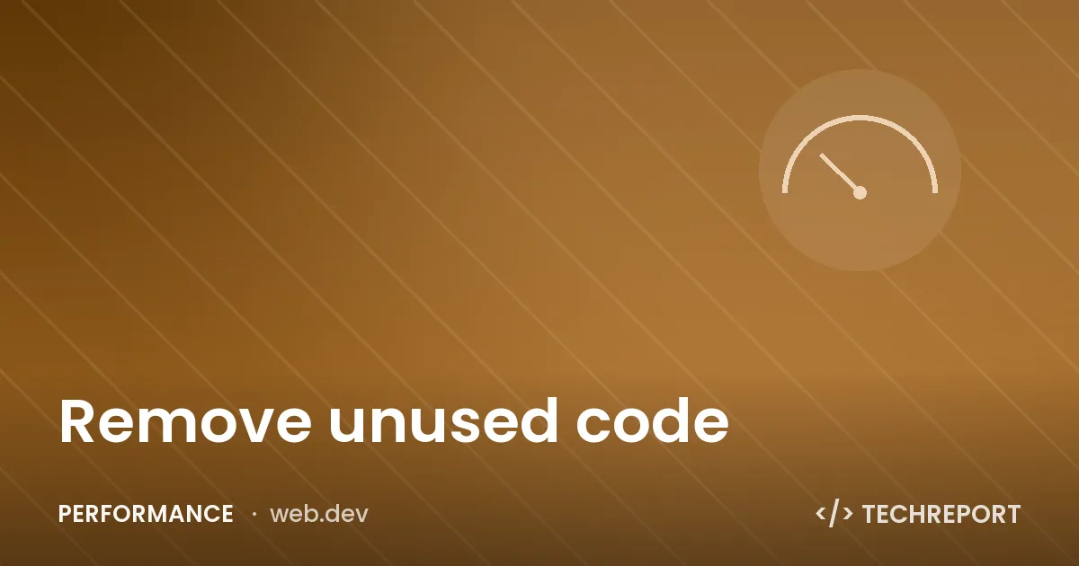 Remove unused code