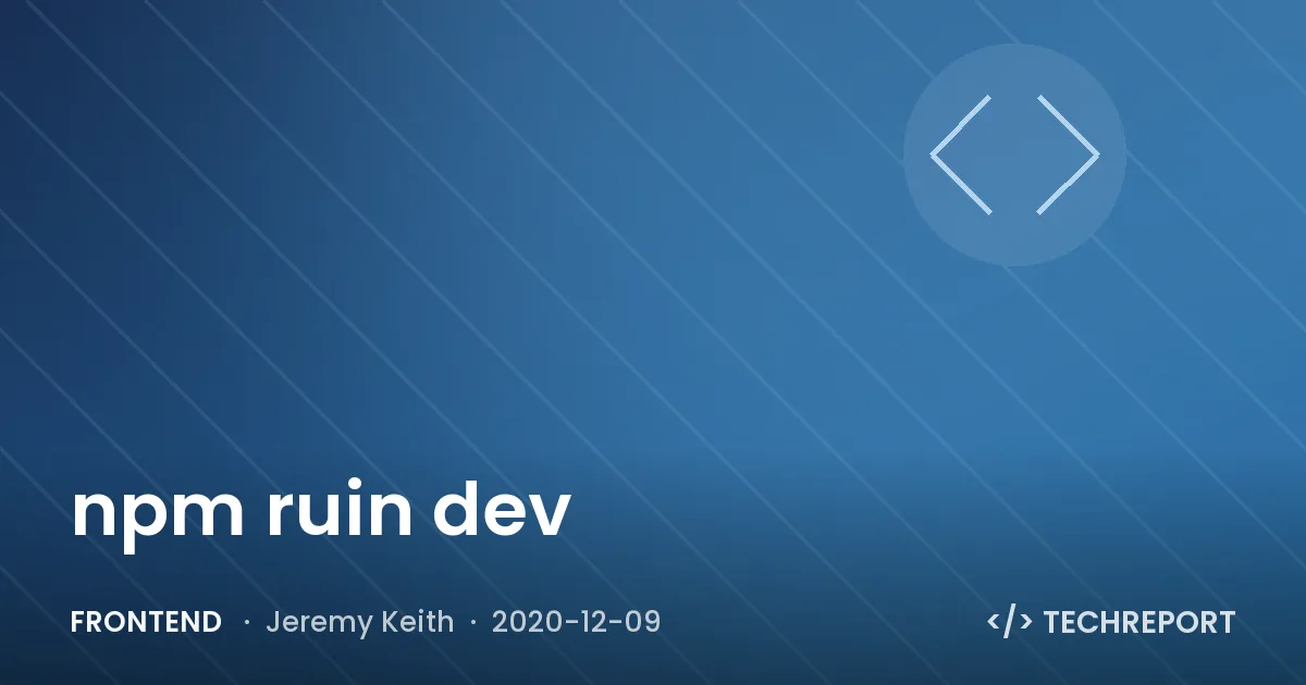 npm ruin dev