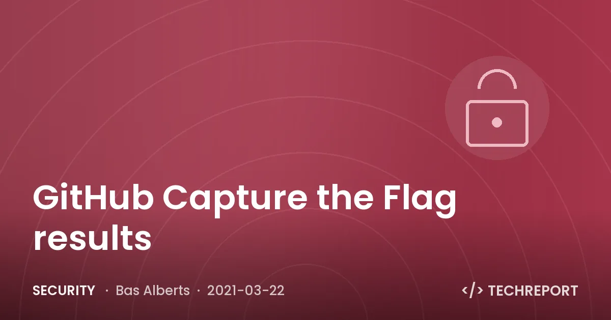 GitHub Capture the Flag results