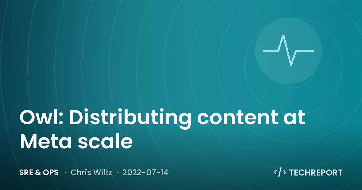 Owl: Distributing content at Meta scale