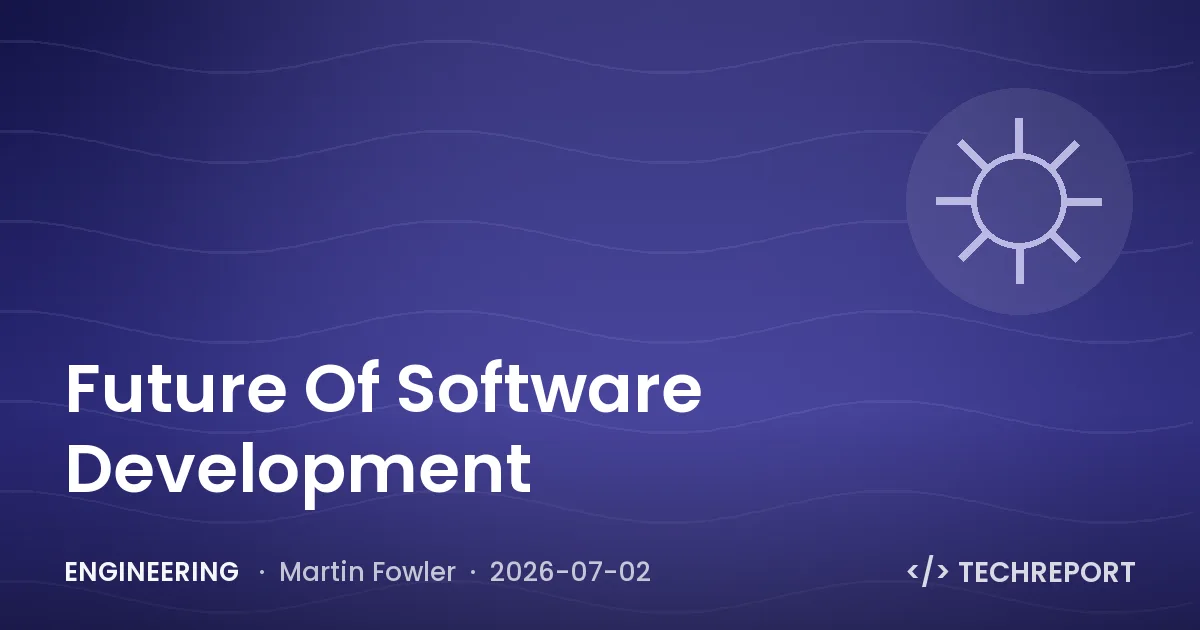 Engineering — Future Of Software Development