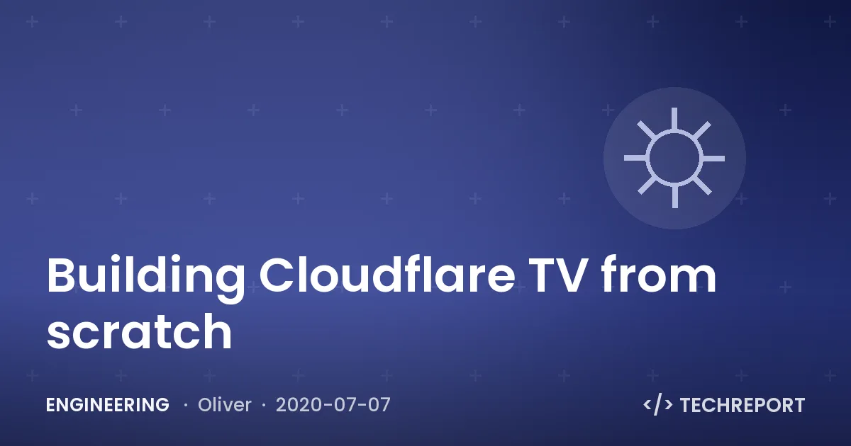 Engineering — Building Cloudflare TV from scratch