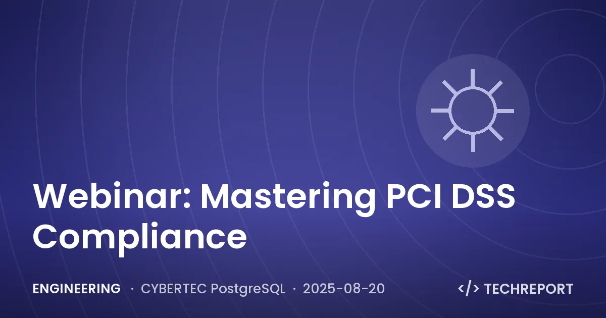 Webinar: Mastering PCI DSS Compliance