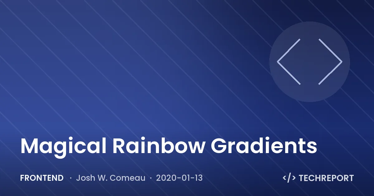 Magical Rainbow Gradients