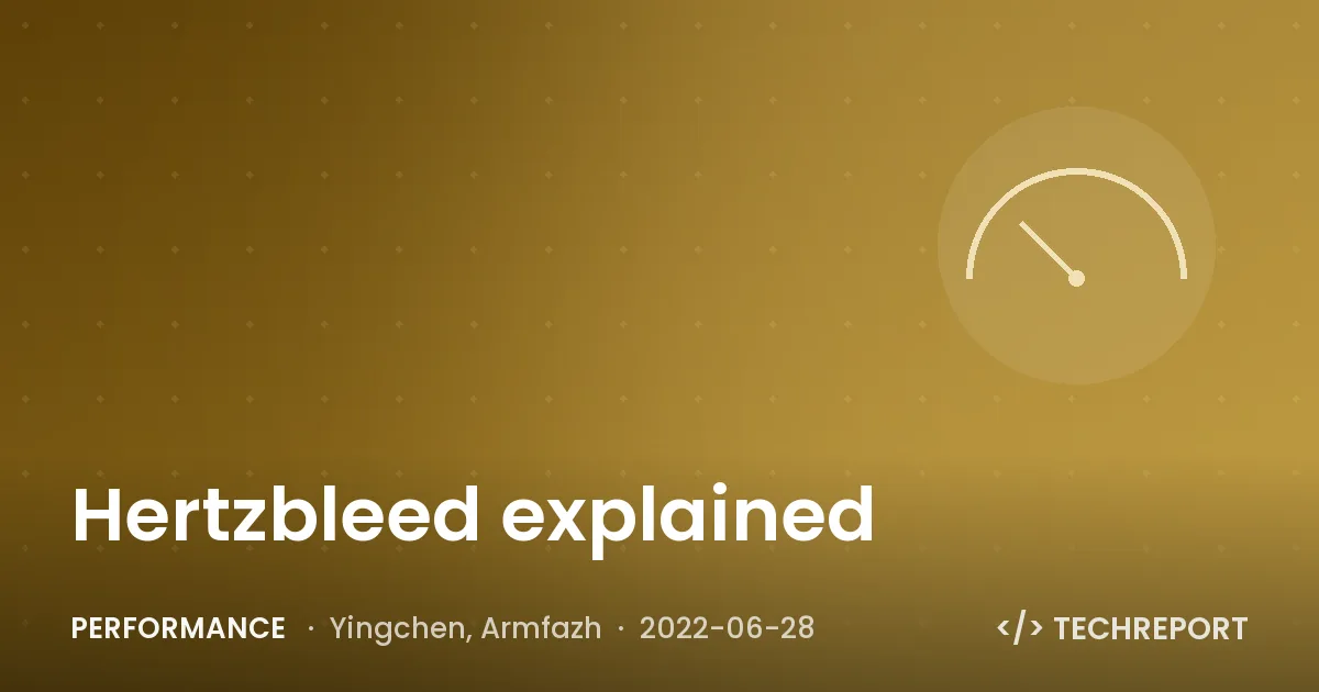 Hertzbleed explained