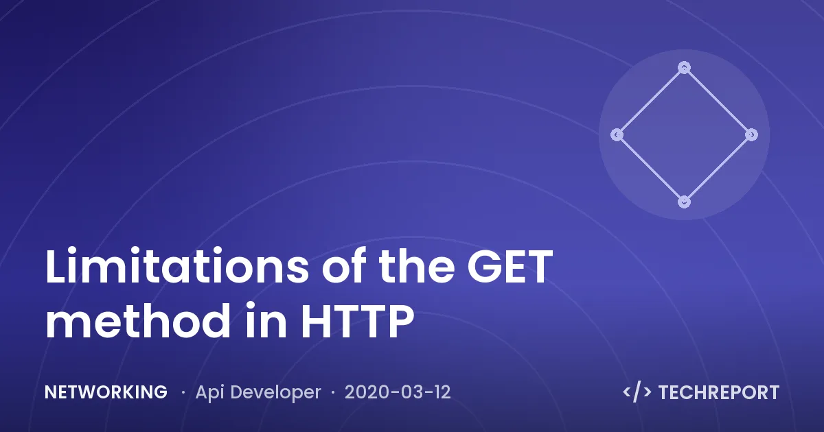 Limitations of the GET method in HTTP