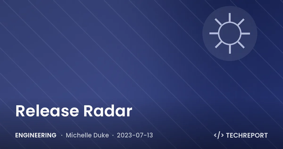 Release Radar