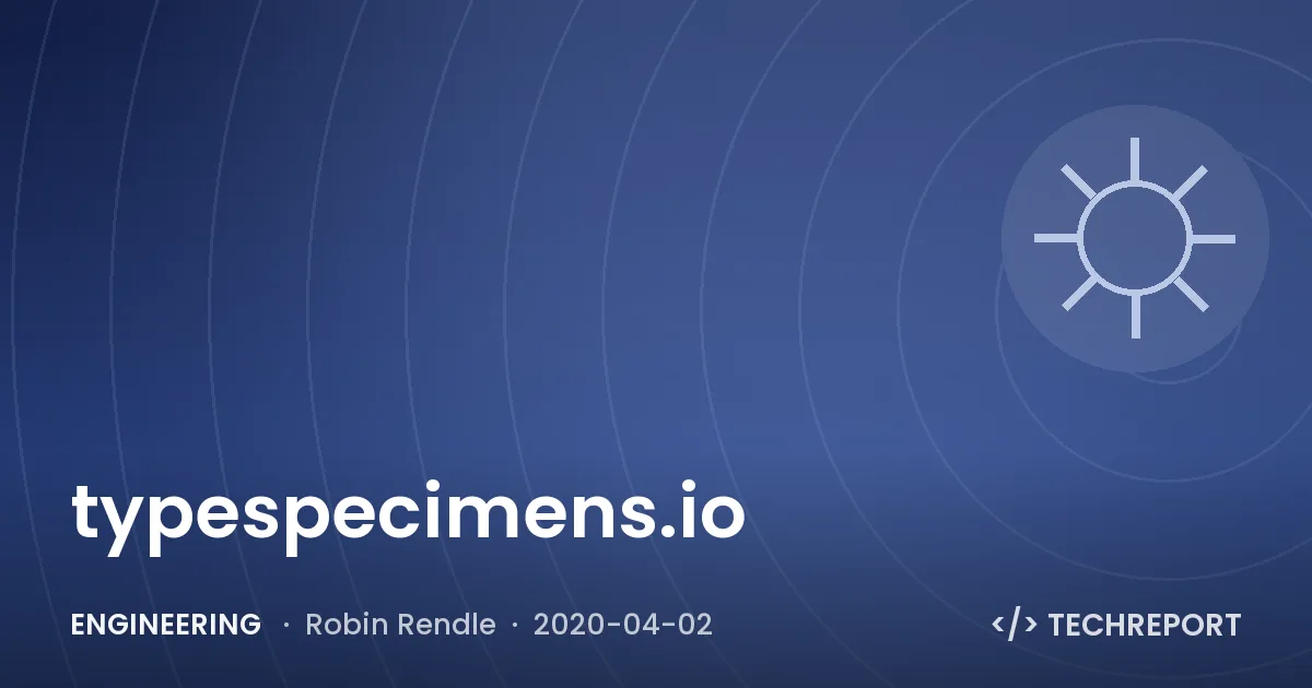 typespecimens.io