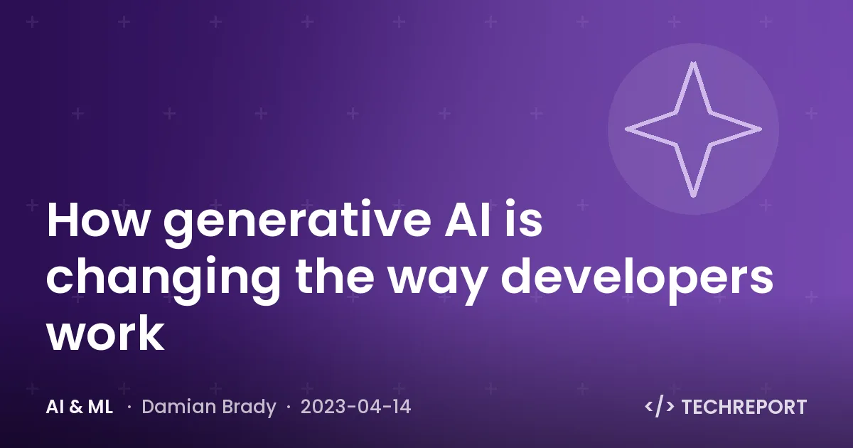 How generative AI is changing the way developers work