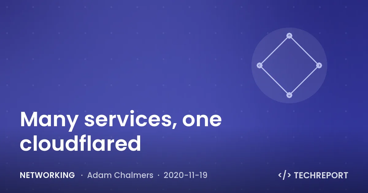 Many services, one cloudflared