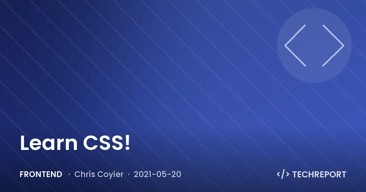 Learn CSS!
