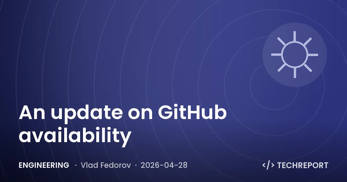 An update on GitHub availability